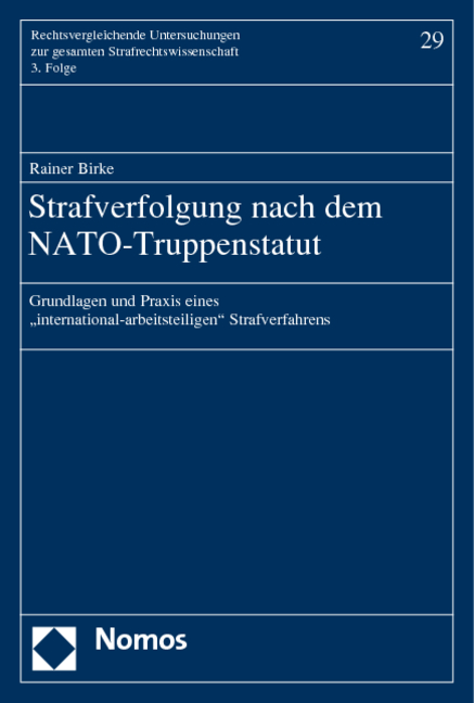 Strafverfolgung nach dem NATO-Truppenstatut