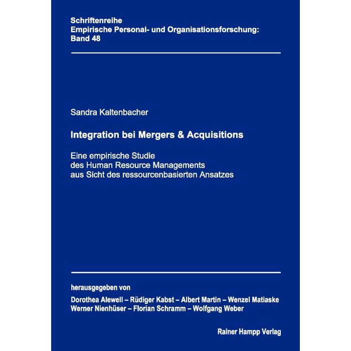Integration bei Mergers & Acquisitions