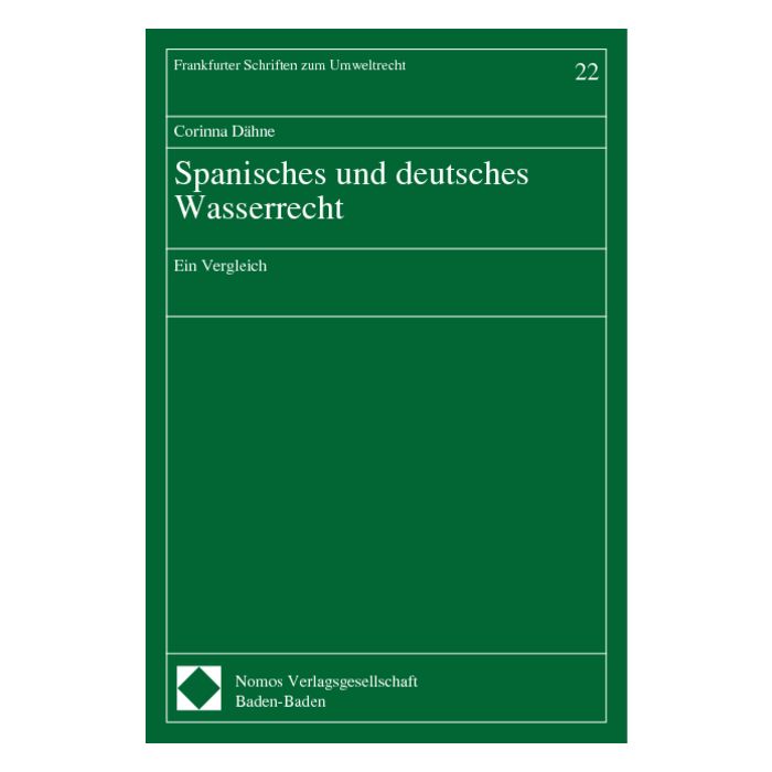 Spanisches und deutsches Wasserrecht
