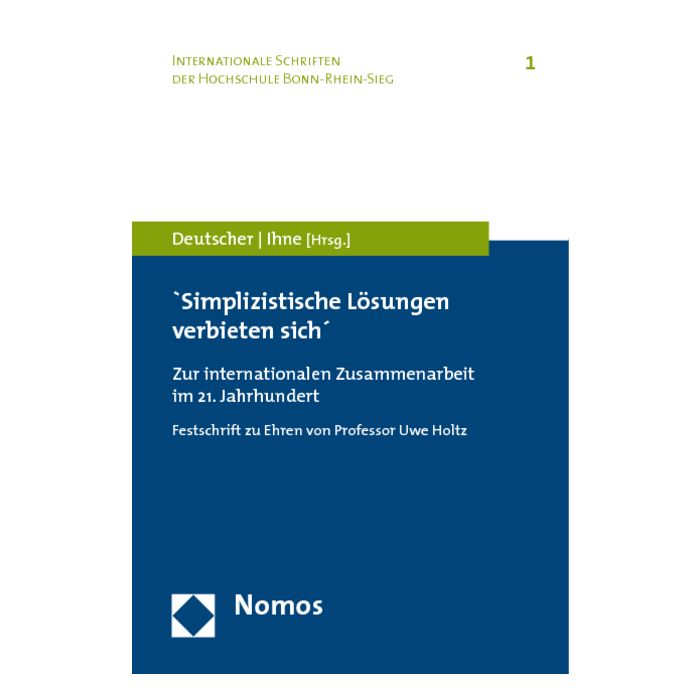 'Simplizistische Lösungen verbieten sich'