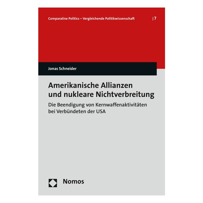 Amerikanische Allianzen und nukleare Nichtverbreitung