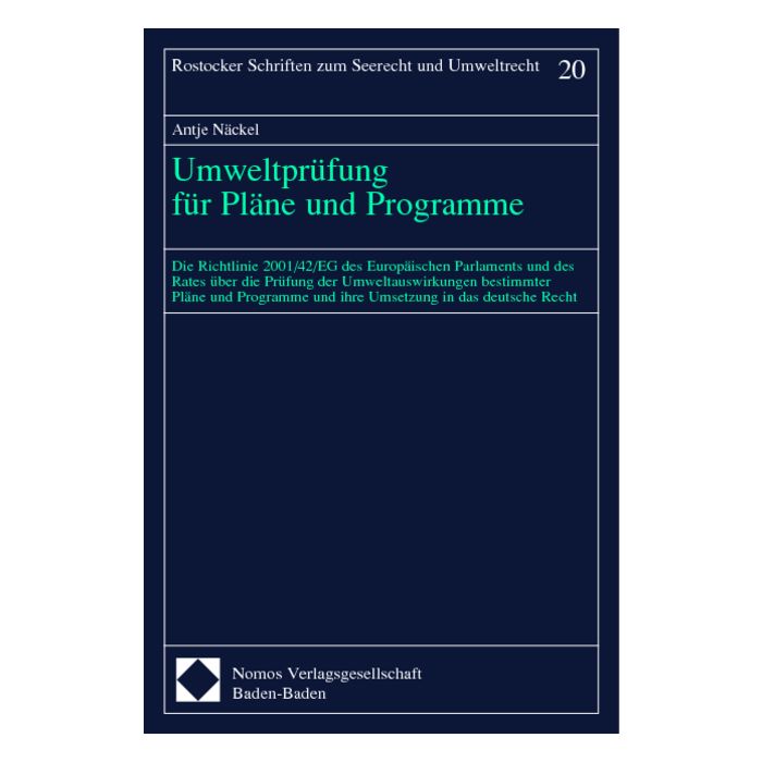 Umweltprüfung für Pläne und Programme