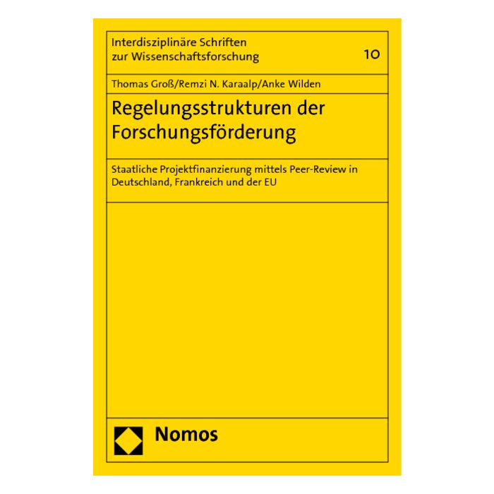 Regelungsstrukturen der Forschungsförderung