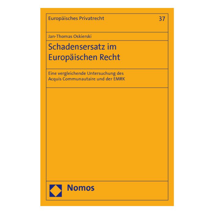 Schadensersatz im Europäischen Recht