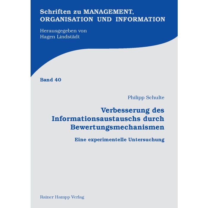 Verbesserung des Informationsaustauschs durch Bewertungsmechanismen