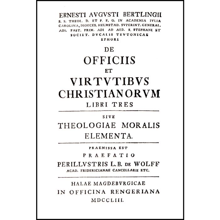 De officiis et virtutibus Christianorum libri tres