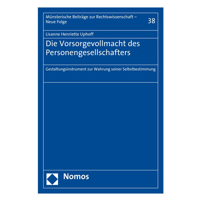 Die Vorsorgevollmacht des Personengesellschafters
