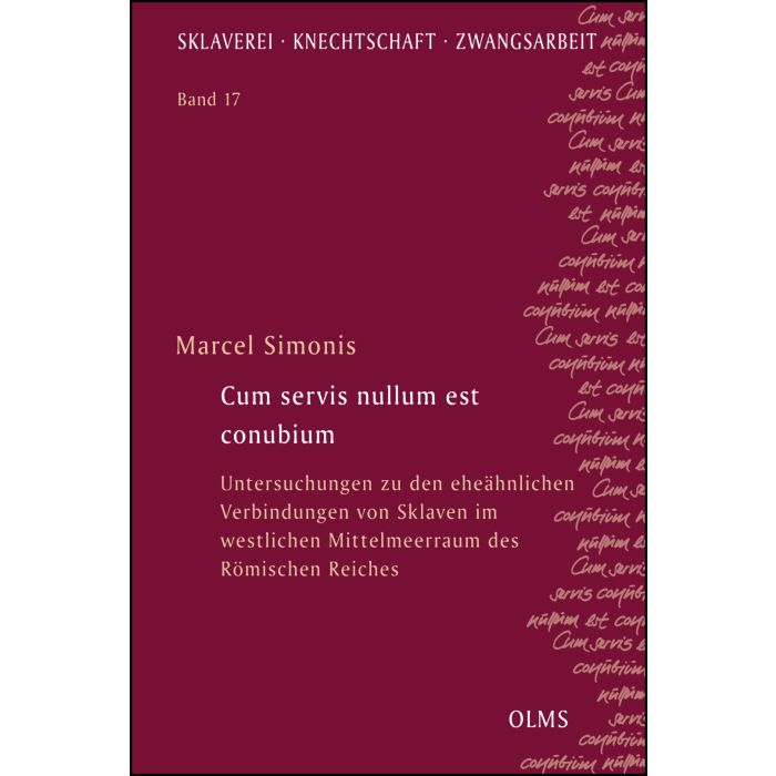 Cum servis nullum est conubium