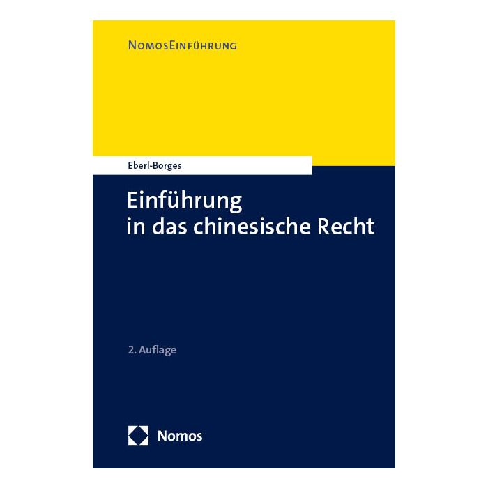 Einführung in das chinesische Recht