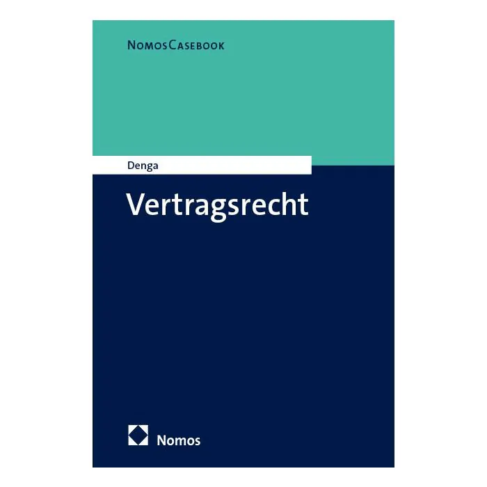 Vertragsrecht - 978-3-7560-1540-5 | Nomos