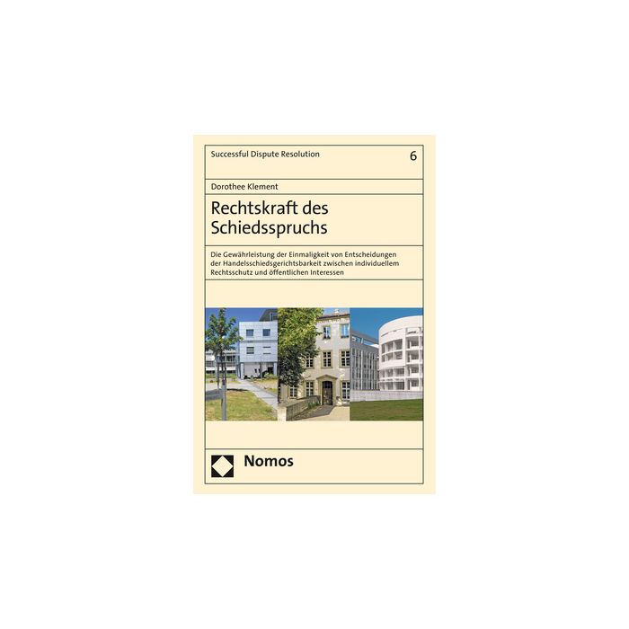 Rechtskraft des Schiedsspruchs