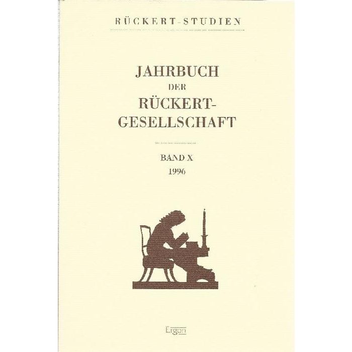 Jahrbuch der Rückert Gesellschaft