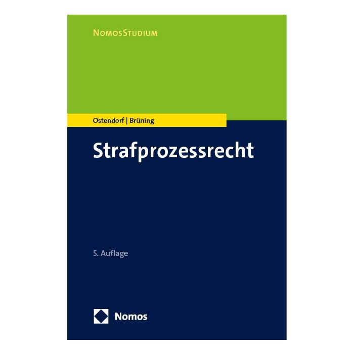 Strafprozessrecht Strafprozessrecht