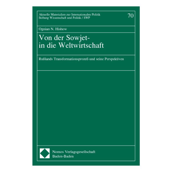 Von der Sowjet- in die Weltwirtschaft