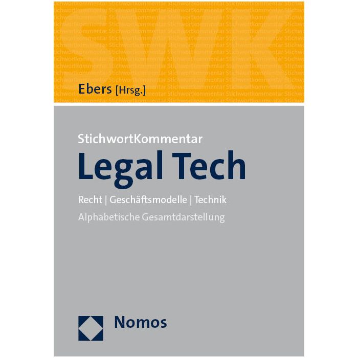 StichwortKommentar Legal Tech