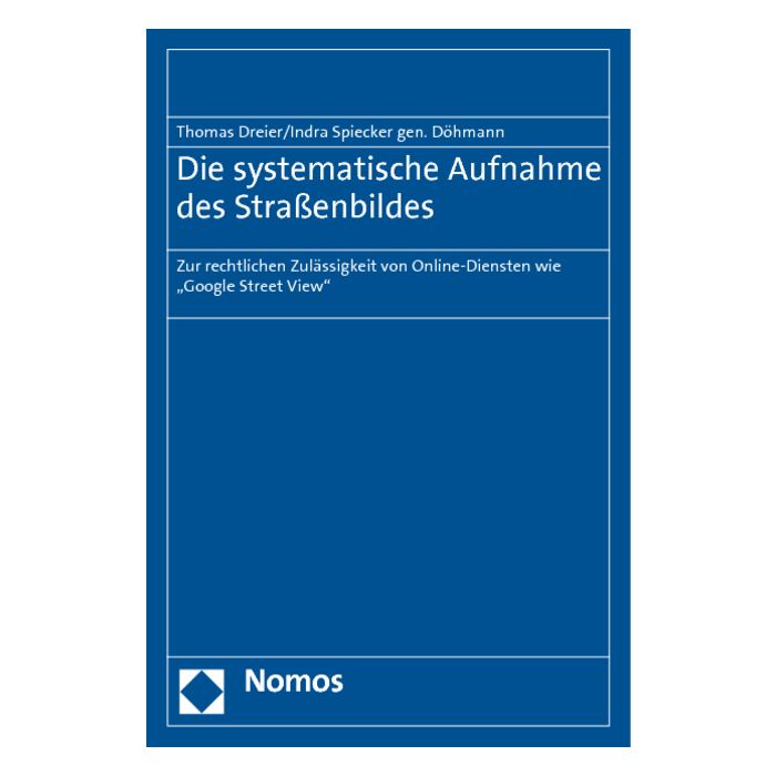 Die systematische Aufnahme des Straßenbildes
