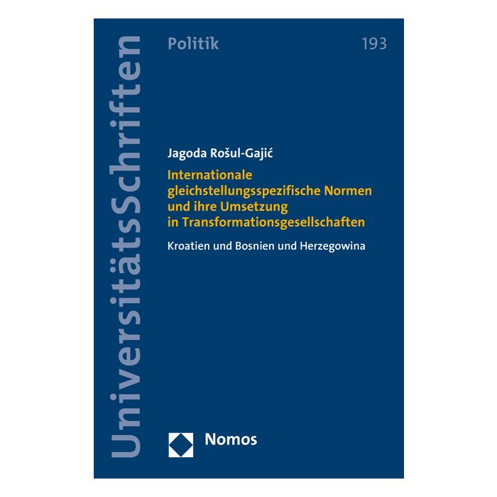 Internationale gleichstellungsspezifische Normen und ihre Umsetzung in Transformationsgesellschaften