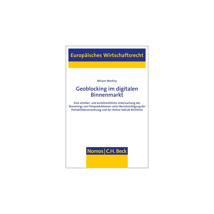 Geoblocking im digitalen Binnenmarkt