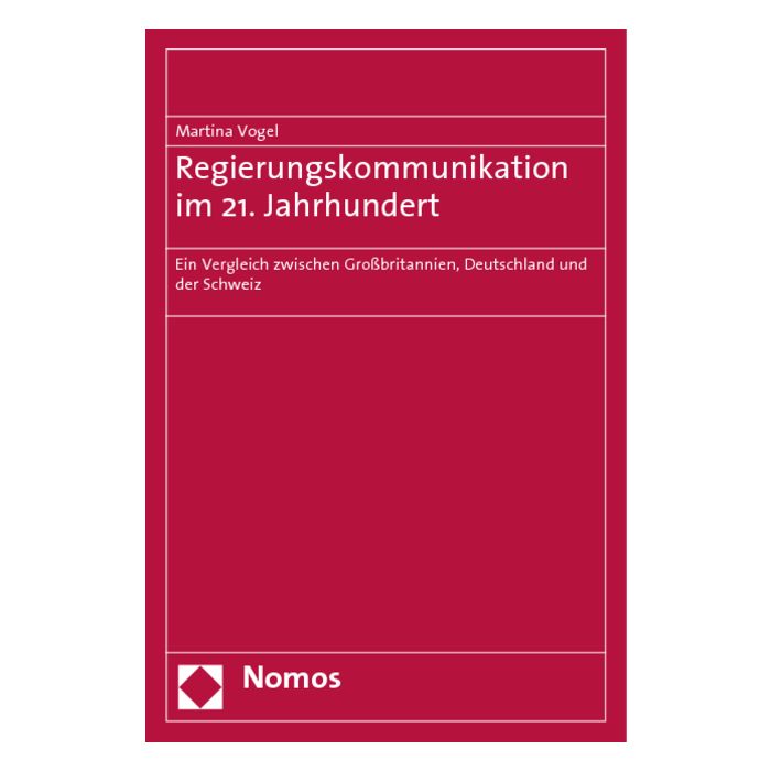 Regierungskommunikation im 21. Jahrhundert