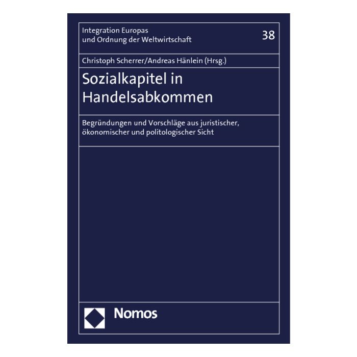 Sozialkapitel in Handelsabkommen