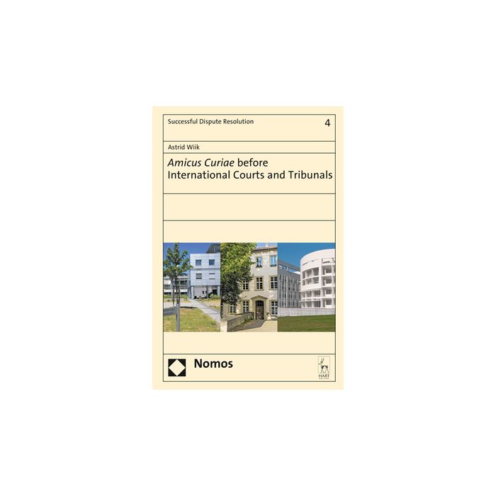 Amicus Curiae before International Courts and Tribunals