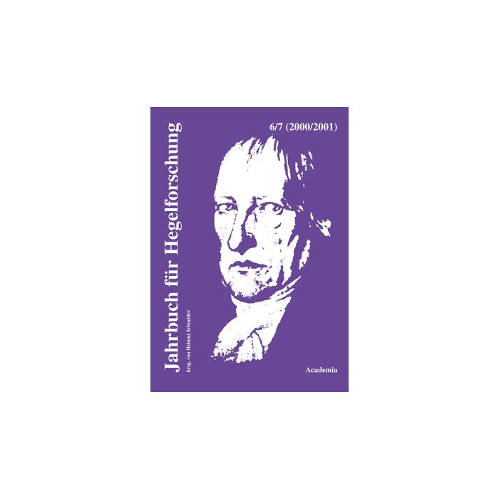 Jahrbuch für Hegelforschung