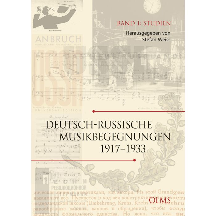Deutsch-russische Musikbegegnungen 1917-1933