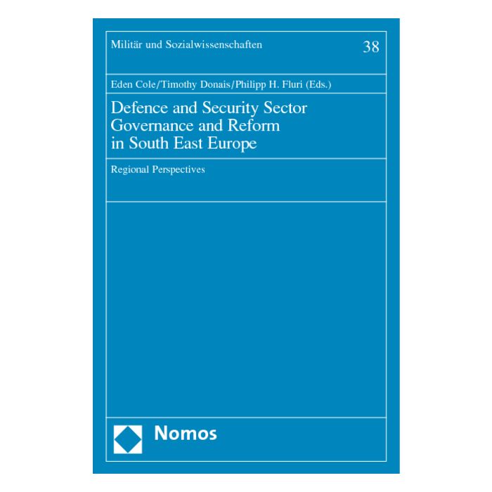 Defence and Security Sector Governance and Reform in South East Europe