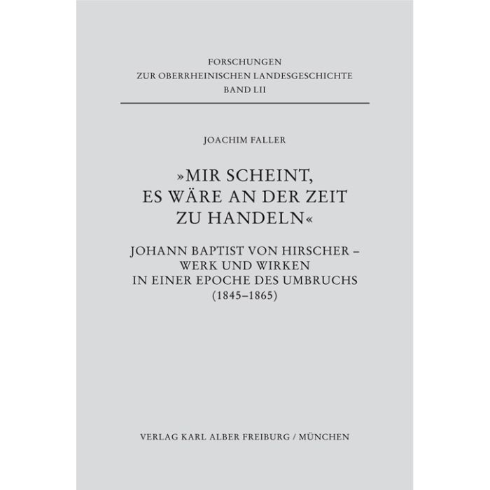 "Mir scheint, es wäre an der Zeit zu handeln"