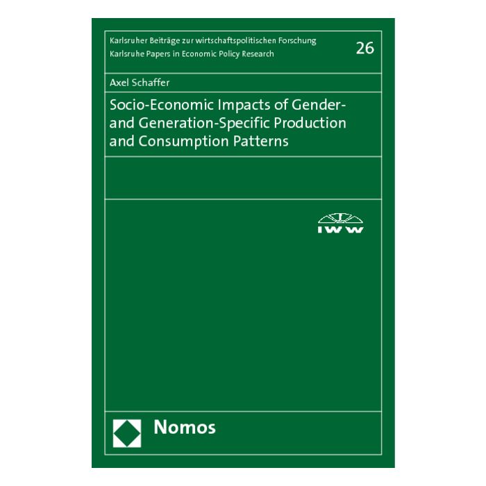 Socio-Economic Impacts of Gender- and Generation-Specific Production and Consumption Patterns