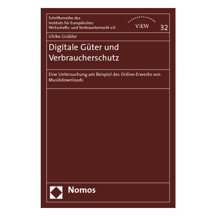 Digitale Güter und Verbraucherschutz