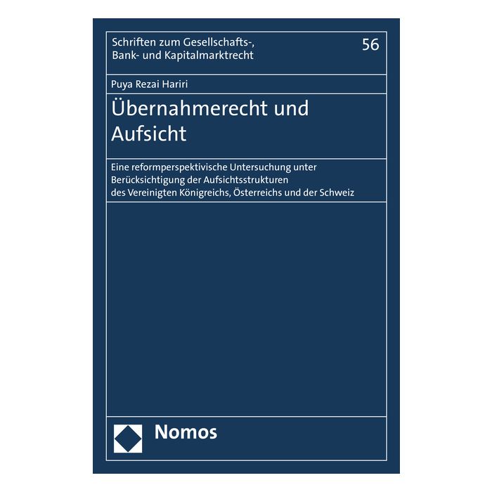 Übernahmerecht und Aufsicht