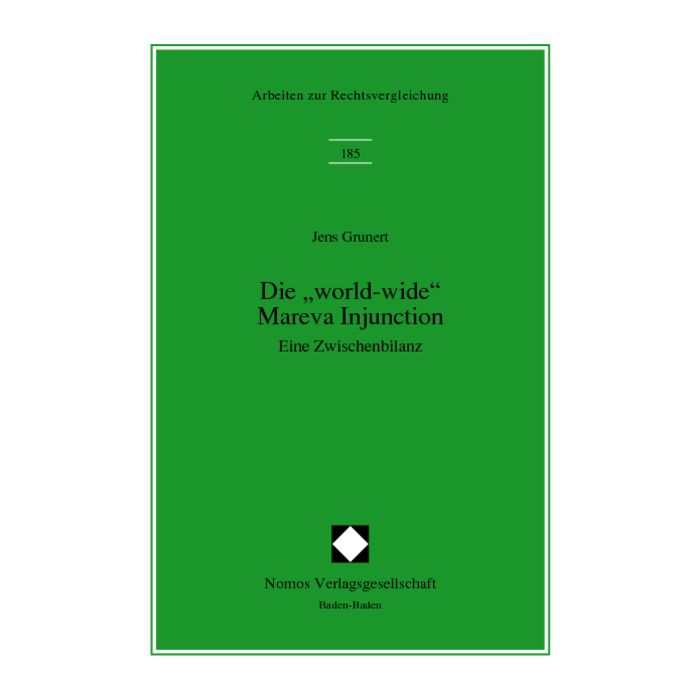 Die "world-wide" Mareva Injunction