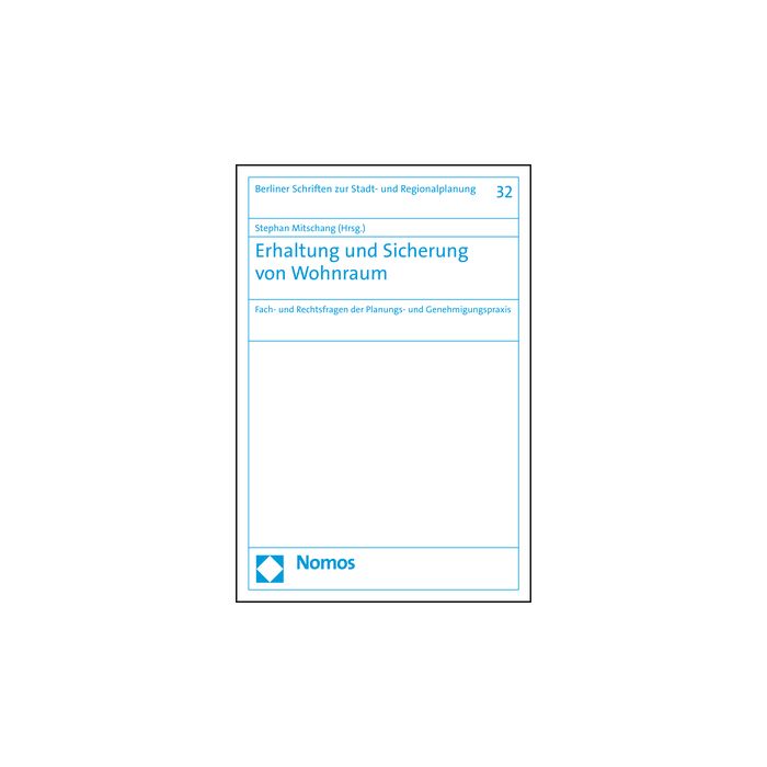 Erhaltung und Sicherung von Wohnraum