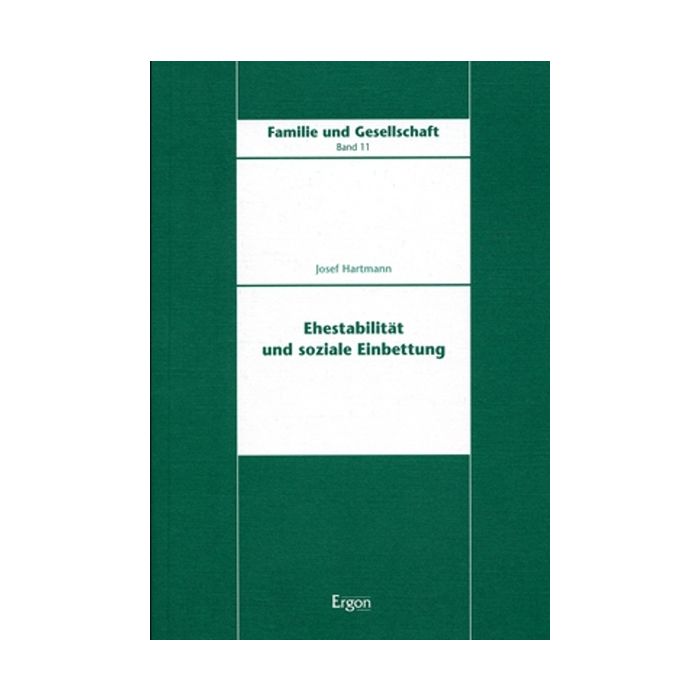 Ehestabilität und soziale Einbettung