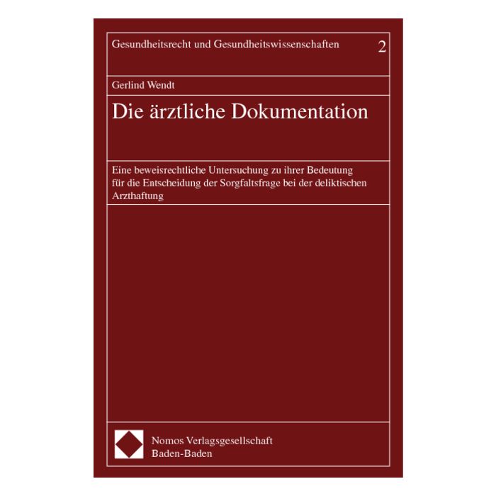 Die ärztliche Dokumentation