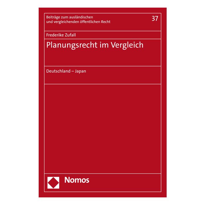 Planungsrecht im Vergleich