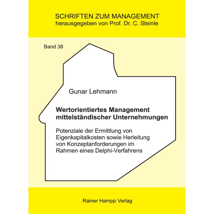 Wertorientiertes Management mittelständischer Unternehmungen