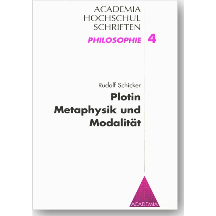 Plotin. Metaphysik und Modalität
