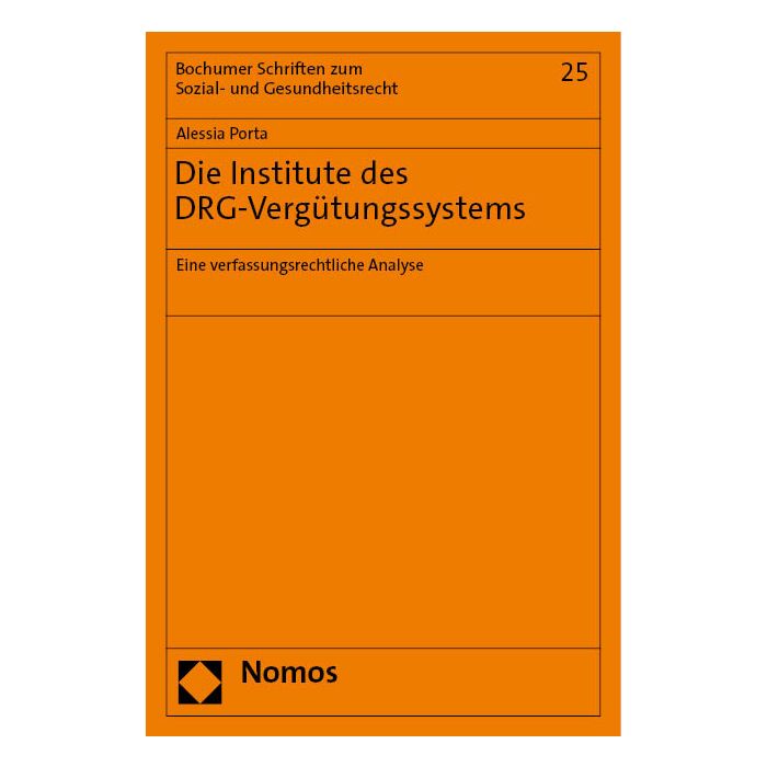 Die Institute des DRG-Vergütungssystems