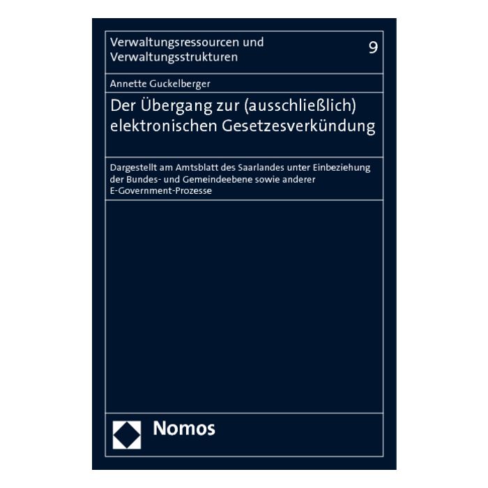 Der Übergang zur (ausschließlich) elektronischen Gesetzesverkündung