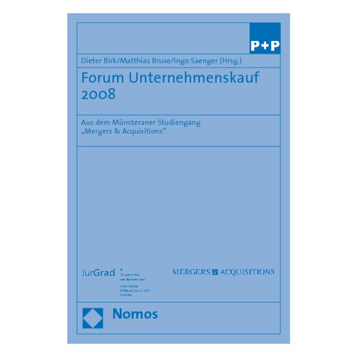 Forum Unternehmenskauf 2008