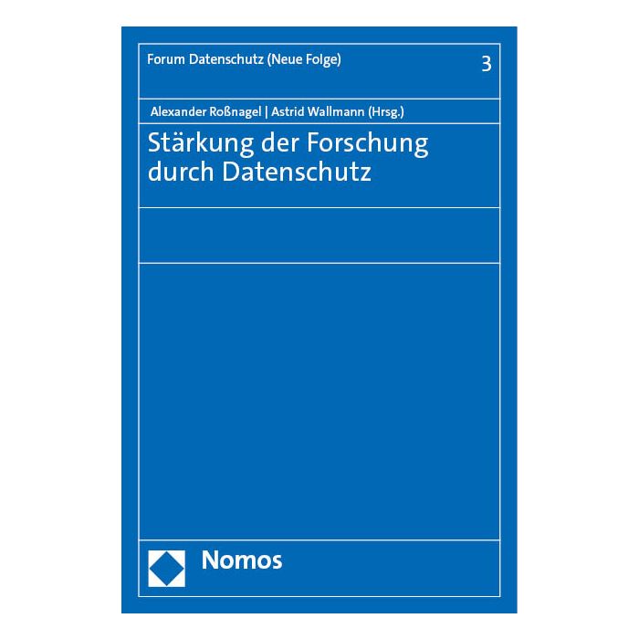 Stärkung der Forschung durch Datenschutz
