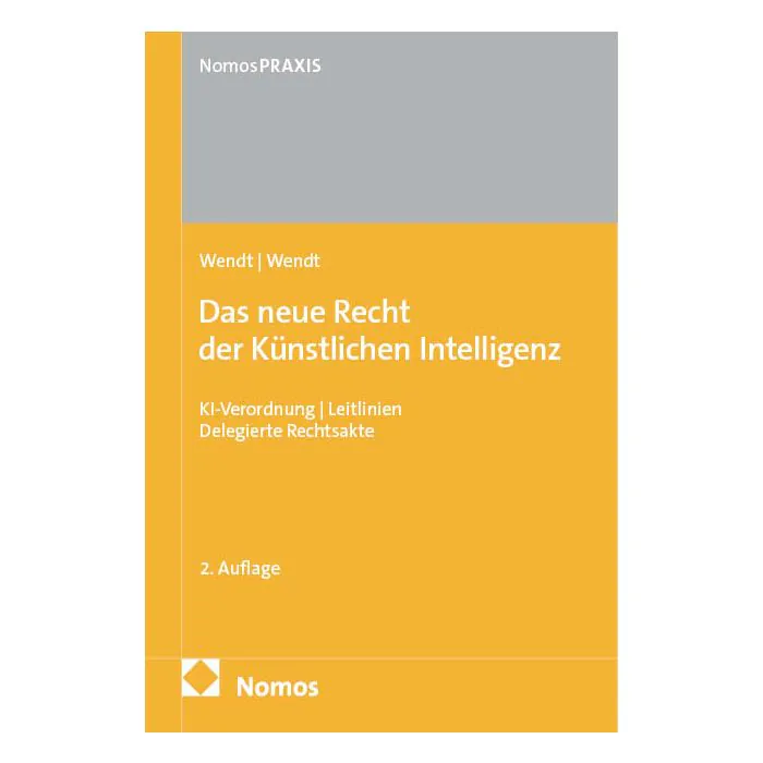 Das neue Recht der Knstlichen Intelligenz - 978-3-7560-3308-9 | Nomos