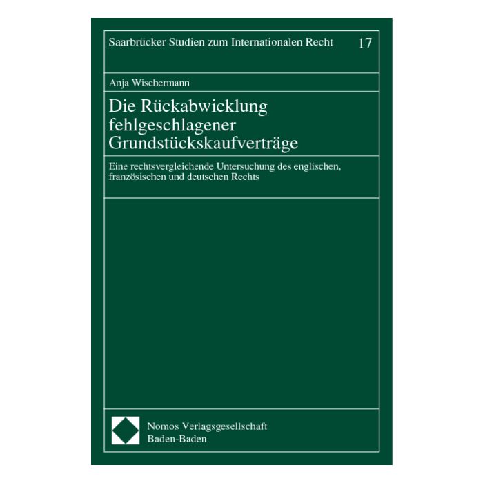 Die Rückabwicklung fehlgeschlagener Grundstückskaufverträge