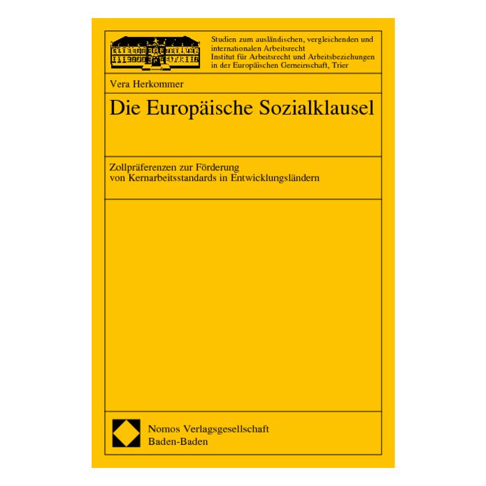Die Europäische Sozialklausel