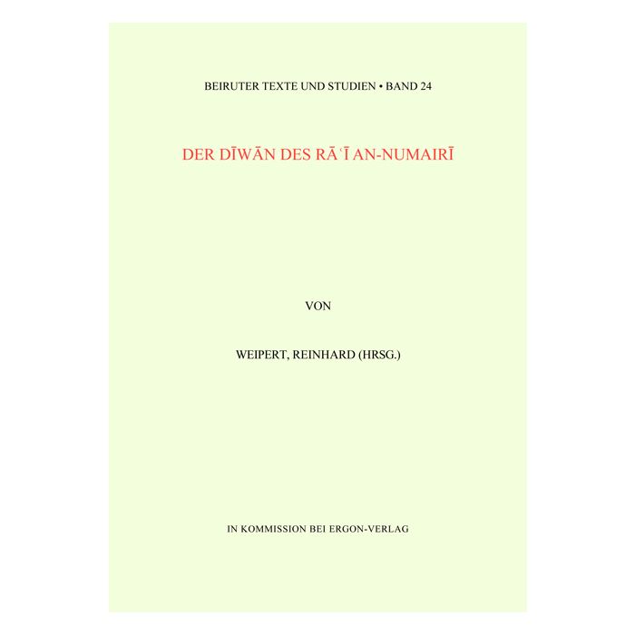 Der Diwan des Ra'i an-Numairi