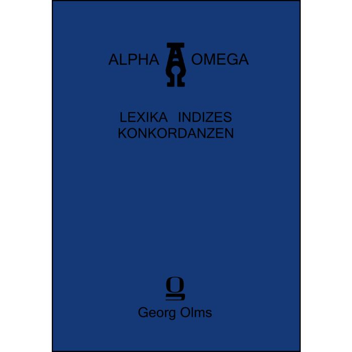 Apulei Metamorphoseon : Index verborum, Liste de fréquence