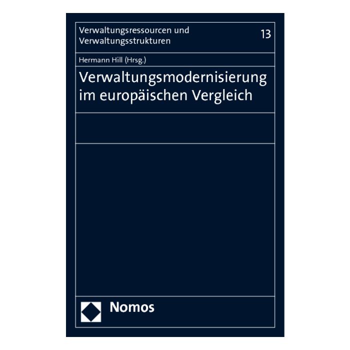 Verwaltungsmodernisierung im europäischen Vergleich