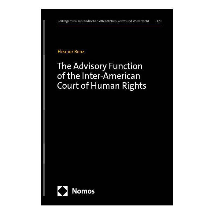 The Advisory Function of the Inter-American Court of Human Rights